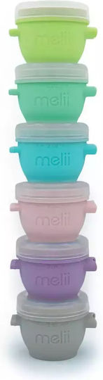 Melii Plastic Kids' Lunch Set 0.059lt Multicolour