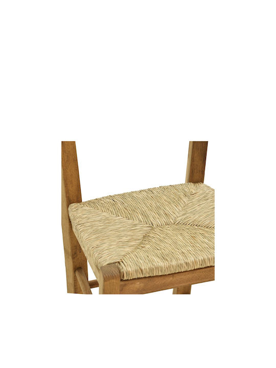 Outdoor Chair Wooden Santorini Walnut 42x40x89cm