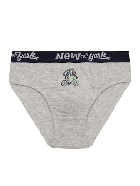 Minerva New York Σετ Παιδικά Βρακάκια Multicolour 3τμχ