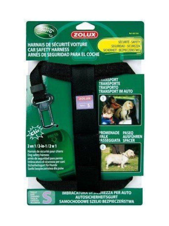 Zolux Нагръдник за куче Черен Small 012742