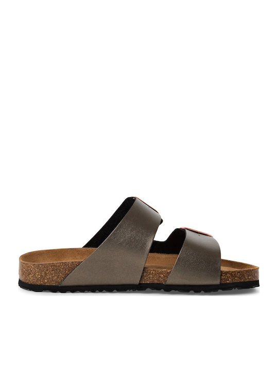 Women's Flat Sandals Rose Gold