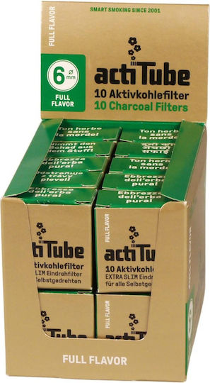 ActiTube Extra Slim Φίλτρα Πίπας 10τμχ