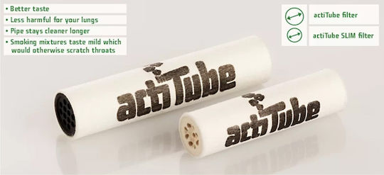 ActiTube Extra Slim Φίλτρα Πίπας 10τμχ