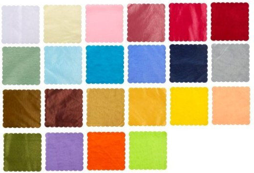 Nuova Vita Tulle For Wedding Favors Gold 100pcs