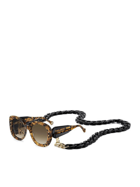 Carolina Herrera Sunglasses Brown with Acetate Frame & Brown Lens Carolina Herrera Sunglasses Brown with Acetate Frame & Brown Lens