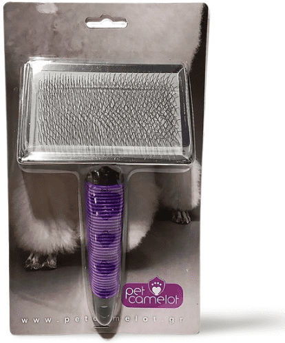 Pet Camelot Brush Small for Misc Hair Lengths for Coat Grooming