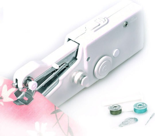 Media Wave Ραπτομηχανή Χειρός Handy Stitch Λευκή