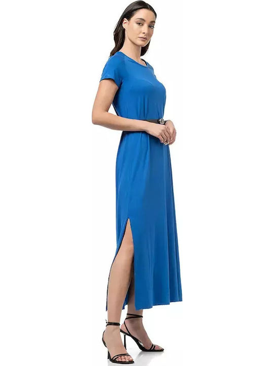 Blue Midi Dress