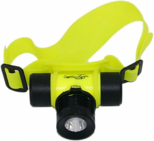 LED Tauch-Sicherheitsleuchte für Kopf bis zu 20m Tiefe