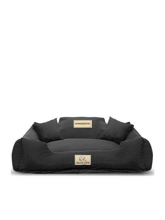 AIO Factory Sofa Dog Bed Black 75x65cm