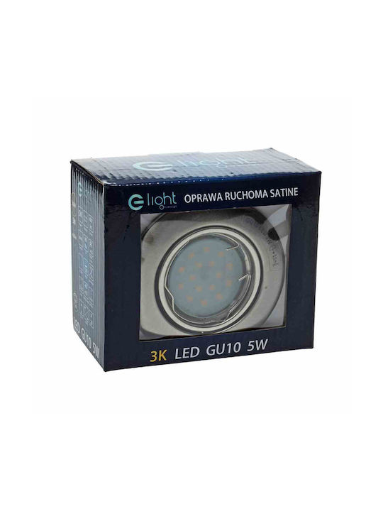 Eko Light Кръгла Вграден Спот с Патрон Вграден LED 1бр