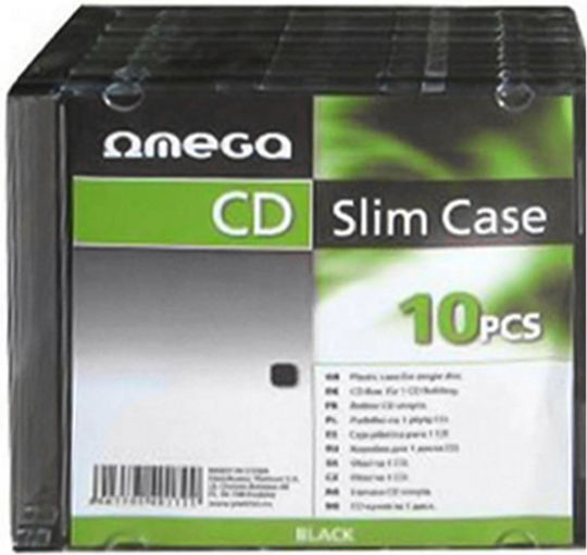 Esperanza Omega Slim CD Box Black 10pcs