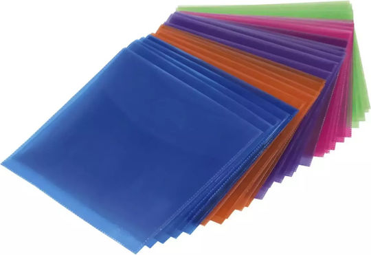 HAMA Ärmel Cd für 1 Disk mit Transparentem Gesicht in verschiedenen Farben 1Stück
