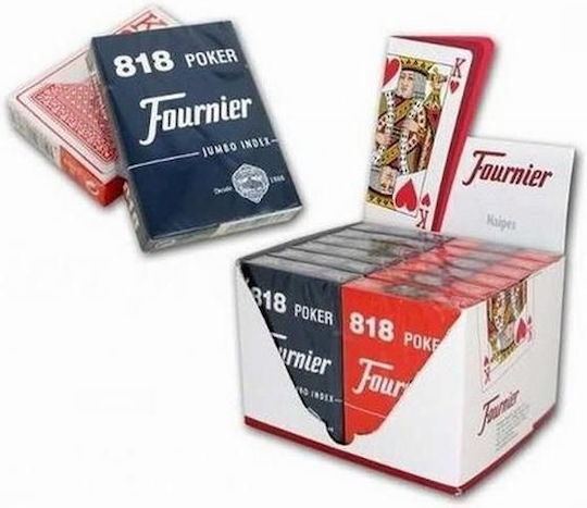 Fournier Poker Nº 818 Τράπουλα Πλαστικοποιημένη για Poker