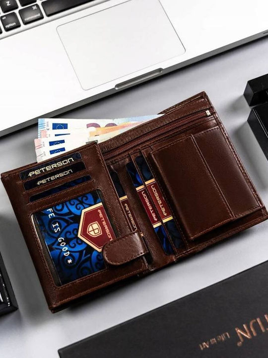 Portofel bărbătesc cu RFID Negru