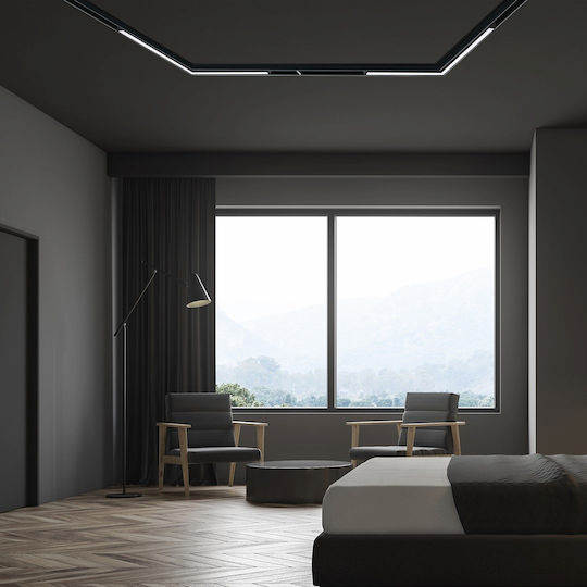 Eko Light LED Lumina liniară Îngropat Lumină Perete 24W Alb cald