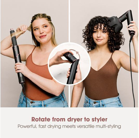 Shark FlexStyle 5-in-1 Ceramic Electric Brush with Air for Straightening and Curls 1650W
