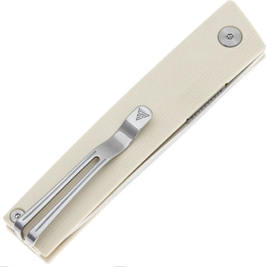 Cuțit pliabil Srm 401l-gt mâner G10 oțel 10cr15mov