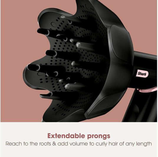 Shark FlexStyle 5-in-1 Ceramic Electric Brush with Air for Straightening and Curls 1650W