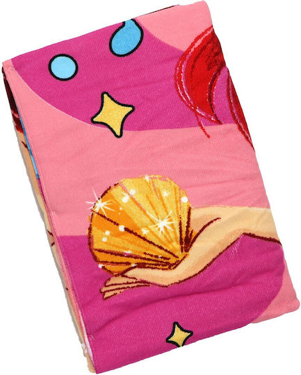 Disney Princess Ariel Πετσέτα Θαλάσσης Microfiber Fast Dry 70x140εκ Ye18013 Ροζ 70x140εκ