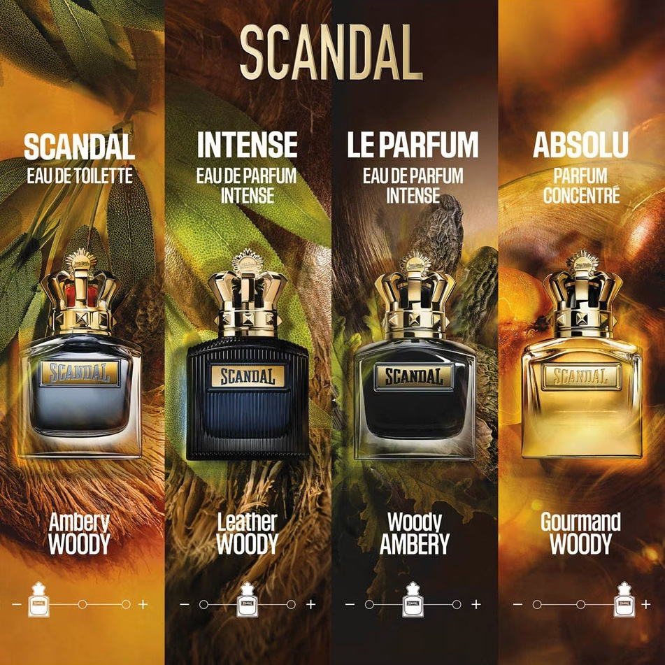 Jean Paul Gaultier Scandal Pour Homme Intense Eau de Parfum 50ml