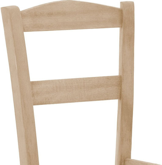 Klikareto Santorini Holzrahmen Für Esszimmer- / Küchenstuhl 42x40x89cm Braune