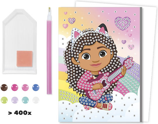 Creative DIY Set Diamond Painting Greeting Card Gabby's Dollhouse