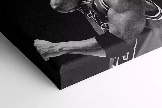 Canvas Painting Michael Jordan Black White Knv1067 45cm X 65cm