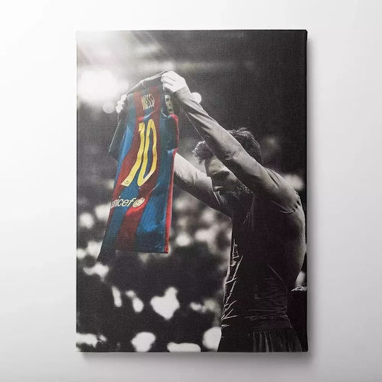 Pictură pe pânză Lionel Messi Knv1536 45cm X 65cm