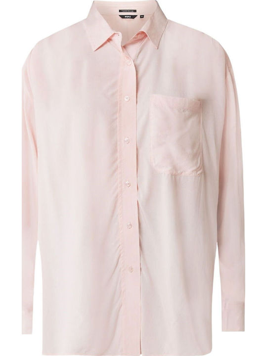 Women's Long Sleeve Shirt Light Coral