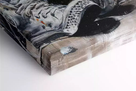 Γκράφιτι Με Παπούτσια Πίνακας σε Καμβά 45x65cm