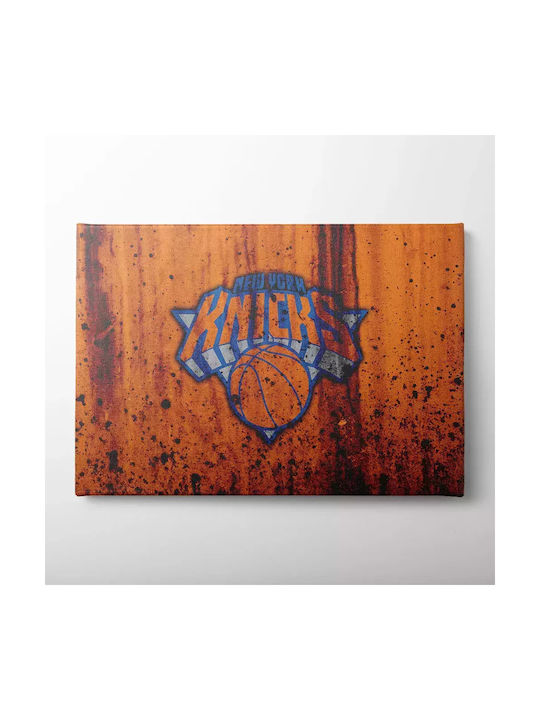 Nba Ny Knicks Πίνακας σε Καμβά 65x95cm