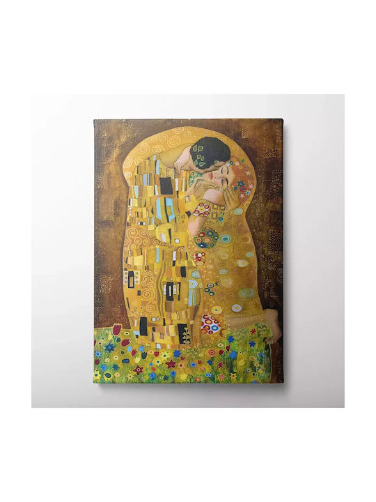 Πίνακας Καμβά " Φιλί" Γκούσταφ Κλιμτ Knv164 30cm X 40cm