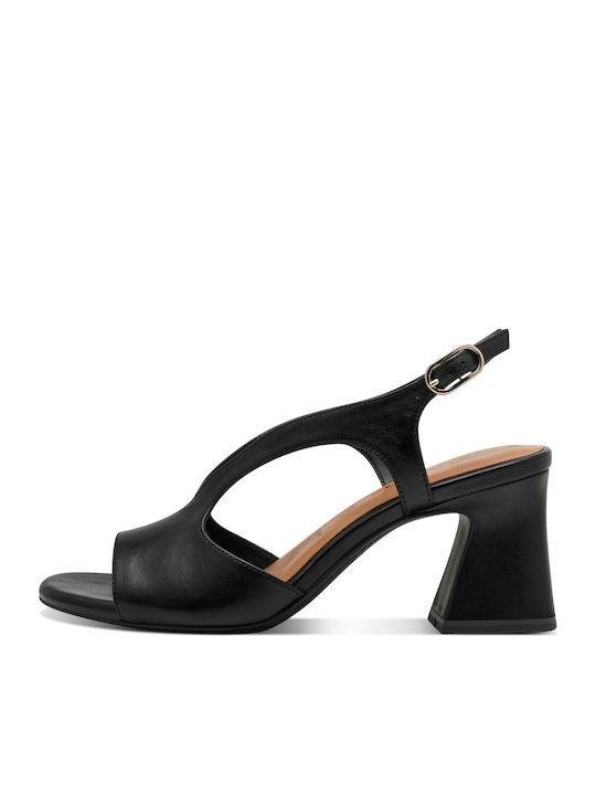 Leather Sandals Black