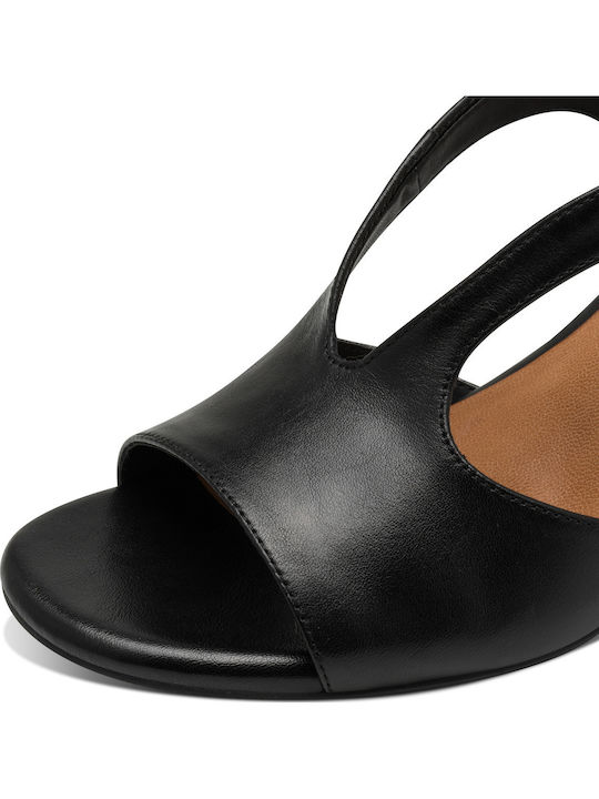 Leather Sandals Black