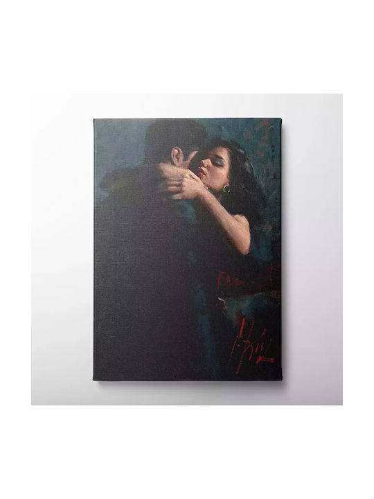 Με Ζευγάρι Πίνακας σε Καμβά 65x95cm