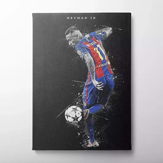 Πίνακας Καμβά Neymar Jr Knv1539 30cm X 40cm