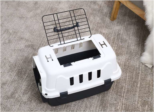 Ersatzteil für Hunde Transportkäfig Weiß 59x41x38cm