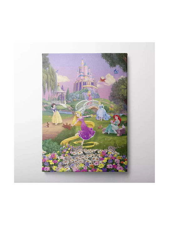 Παιδικός Πίνακας Πριγκίπισσες Disney 65x95εκ.