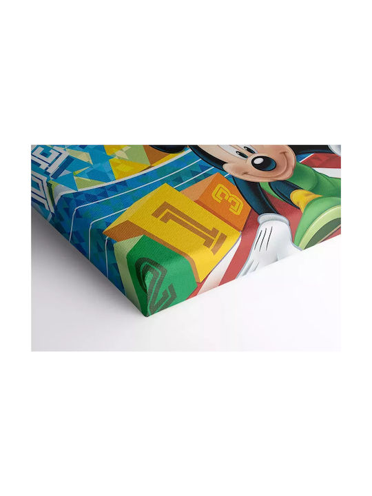 Παιδικός Πίνακας Mickey σε Καμβά 65x95εκ.