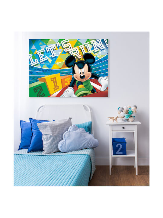 Παιδικός Πίνακας Mickey σε Καμβά 30x40εκ.