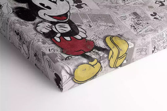 Παιδικός Πίνακας Mickey σε Καμβά 65x95εκ.