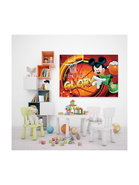 Kids Canvas Wall Painting Mickey 65x95cm