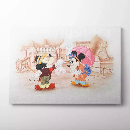 Παιδικός Πίνακας Mickey & Minnie 30x40εκ.