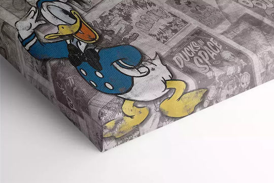 Kids Canvas Wall Painting Donald Duck 80x120cm
