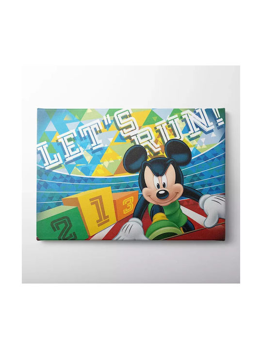 Παιδικός Πίνακας Mickey 45x65εκ.