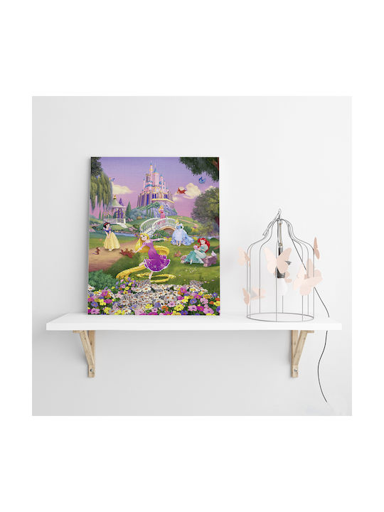Παιδικός Πίνακας Πριγκίπισσες Disney σε Καμβά 30x40εκ.