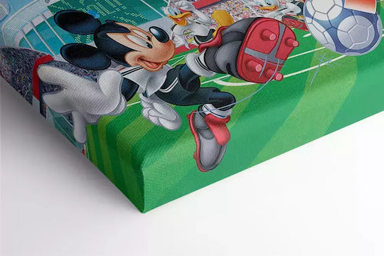 Παιδικός Πίνακας Mickey σε Καμβά 45x65εκ.