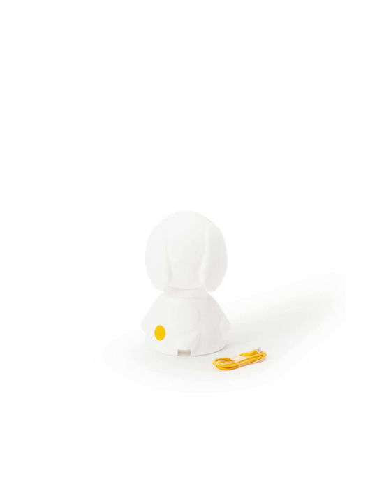 Mr Maria Nachtlicht für das Kinderzimmer LED Snoopy Batterien Weiß