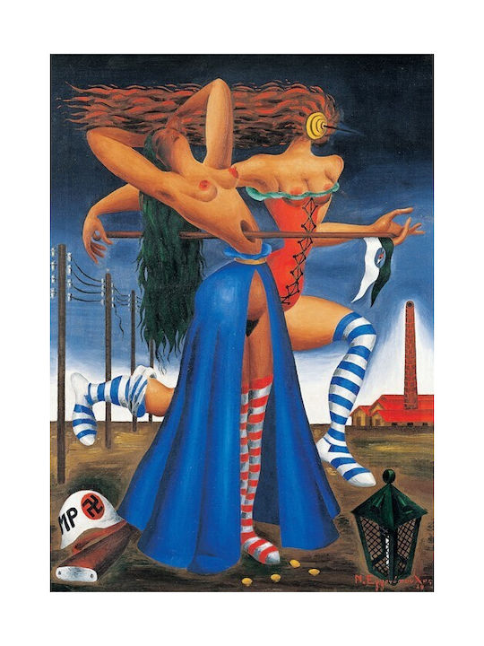 Walls Afiș "Războiul Civil", 1948 40x50cm